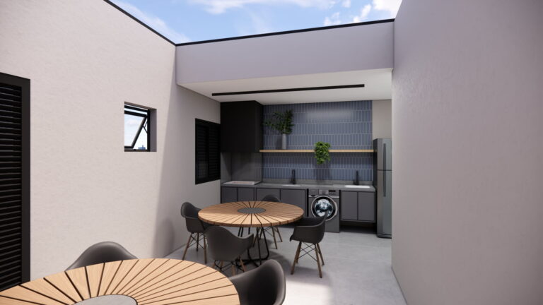 Perspectiva ilustrada da cobertura